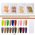 thumbnail image 4 of BGZLEU Solid Color Fake Nails In Multiple Colors,Wearable Fake Nails,Press On Nails, Fake Nails,Elegant Long Nails For Party Wear for Women Girls ,Decoration Reusable Stick on Nails Glue on Nails, 4 of 9