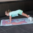 thumbnail image 3 of Disney Ariel Printed 10mm Exercise Mat – 24" x 60" – Blue/Red, 3 of 9