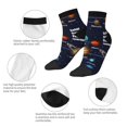 thumbnail image 5 of Pofeuu Solar System Print 30cm Socks, Adult Running Hiking Socks for Youth and Adult, 5 of 7