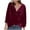 Hot Pink, variant on Women's Velour Tunic Tops Cowl Neck Lounge Long Sleeve Shirts Smocked Cuffed Pullover Fall Winter Tops Orange M