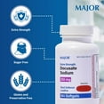 thumbnail image 5 of Major Docusate Sodium 250 mg Stool Softener Laxative Softgels for Constipation, 100 Count, 6 Pack, 5 of 7