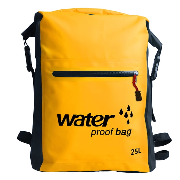 Seca Unisex Almacenamiento Plegable 25L para Kayak Senderismo (amarillo)