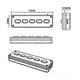 thumbnail image 3 of 5 Keys Customizable Keypad Macro Programmable Bluetooth Keyboard Copy Paste Rgb Button Game Keyboard White, 3 of 5