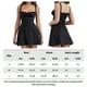 thumbnail image 2 of Vestido Corto De Mujer Vestido corto de mujer sin espalda Mini corsé vestido Y2K Vestidos sin mangas (negro S) Ygjytge para Mujer Negro T S, 2 of 7