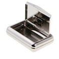 thumbnail image 4 of Caja de almacenamiento de tabaco para pipa de fumar de metal plateado, caja de Sunnimix Estuche de almacenamiento de humo, 4 of 8