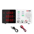 thumbnail image 1 of 7 Modes 120-V 3A Banc d'Alimentation Réglable Mini Banc d'Alimentation Numérique Commutation de Source Alimentation de Labo CC Entrée 220-V 50Hz, 1 of 6