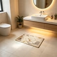 thumbnail image 6 of Gaecuw Non SKID Linen Bath Mat, Highly Absorbent Floor Carpet, Durable Entrance Rug for Bedroom and Bathroom, B, 6 of 6