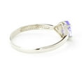 thumbnail image 3 of Galaxy Gold 14K White Gold Tanzanite and Diamonds Ring - December Birthstone - Communication & Serenity - Sizes 5.5 to 11 - Fine Jewelry for Women, 3 of 5