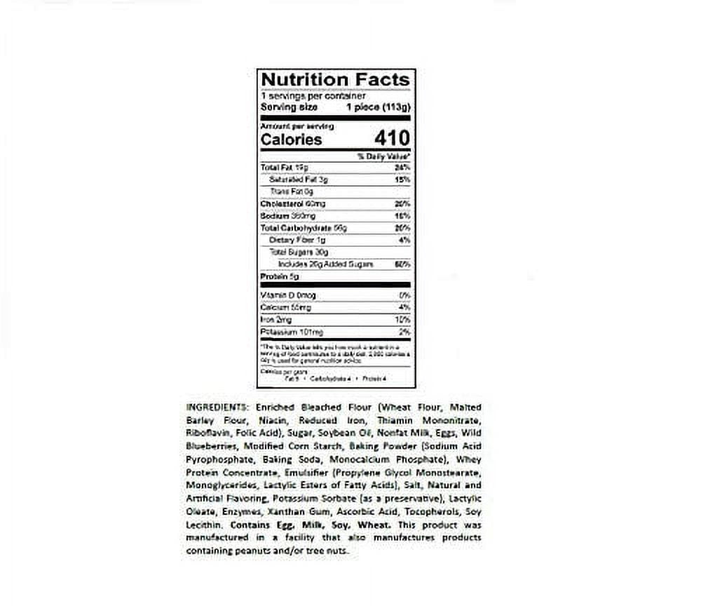 Ne-Mo's Bakery Blueberry Bread [12-Pack]