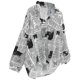 thumbnail image 1 of Single-Breasted Blouse Women Outdoor Events For Street Work Spring Summer Black Size L 1Set, 1 of 4