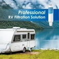 Waterdrop RV Inline Water Filter, NSF Certified, Reduces Chlorine, Bad