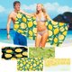 thumbnail image 1 of Xihbxyly Toalla de Playa de Microfibra, Ligera y Resistente a La Arena, de Secado Rápido, Compacta para Piscina y Playa, Multiusos para Camping y Yoga, 76 X 152 Cm., 1 of 6