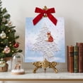thumbnail image 6 of Tuvgenk Christmas Pearl Diamond Kit 16x12 inch Full Round Drill Rhinestone Art with Frame Beads Pen Tray for Xmas Wall Decor, 6 of 6