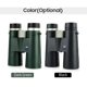 thumbnail image 4 of Binoculares profesionales 12x42 HD para adultos, ideal para conciertos y actividades al aire libre, color verde oscuro sin logo, 4 of 6
