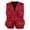 Red, variant on Puntoco Plus Size Coat Clearance Mens Gilet Waistcoat Multi Pocket Fishing Hunting Hiking Vest Waistcoat Jacket Red 12(XXL)