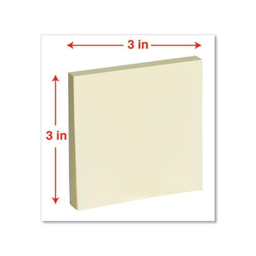 Universal Self-Stick Note Pads, 3 x 3, Assorted Pastel Colors, 100-Sheet, 12-Pack