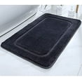 thumbnail image 2 of The New Ultra Plush Bath Mat Anti Slip Pedestal Set, Extra Absorbent 100% Polypropylene Bathroom Toilet Rug ,Bedroom Floor Mats, 2 of 8