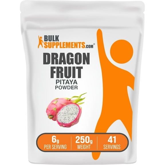 BulkSupplements Dragon Fruit Powder - 6g per Serving - 250 Grams (8.8 oz) - 42 Servings