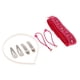 thumbnail image 5 of 8 piezas de cintas rosas elásticas para el cabello, soportes , pinzas para el cabello, diadema de plástico para accesorios para el BLESIY Hair Elastics Ponytail Holders, 5 of 8