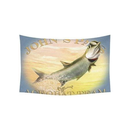 Tarpon Hanging - CADecor Tarpon Acrobat Team Fictional Bedspread Dorm Decor Wall Hanging Tapestry 40x60 inches