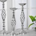 thumbnail image 1 of Candle Holder, Iron Twisted Candlestick Ornament Table Candle Stand For Wedding Dinning Housewarming Gift, 1 of 8