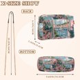 thumbnail image 4 of FORMRS Women Crossbody Purse with Chain Strap Vegan Leather Shoulder Handbag, Pink Boat, 4 of 7