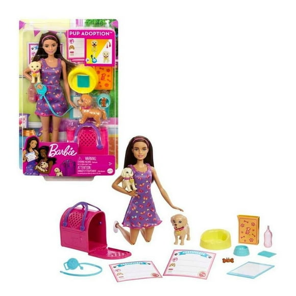 Set de Juego Barbie Adopta un Cachorrito
