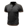 thumbnail image 1 of pstuiky Mangas cortas para hombre, Traje deportivo de manga corta para hombre, informal, a la moda, de color liso, elástico, para correr y fitness camisas casuales para hombre xxl, 1 of 5