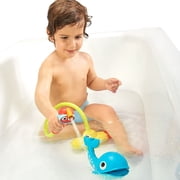 Yookidoo Baby Bathtime Toy - Submarine Spray Whale - Battery Operated Toddler Water Pump with Easy to Grip Hand Shower