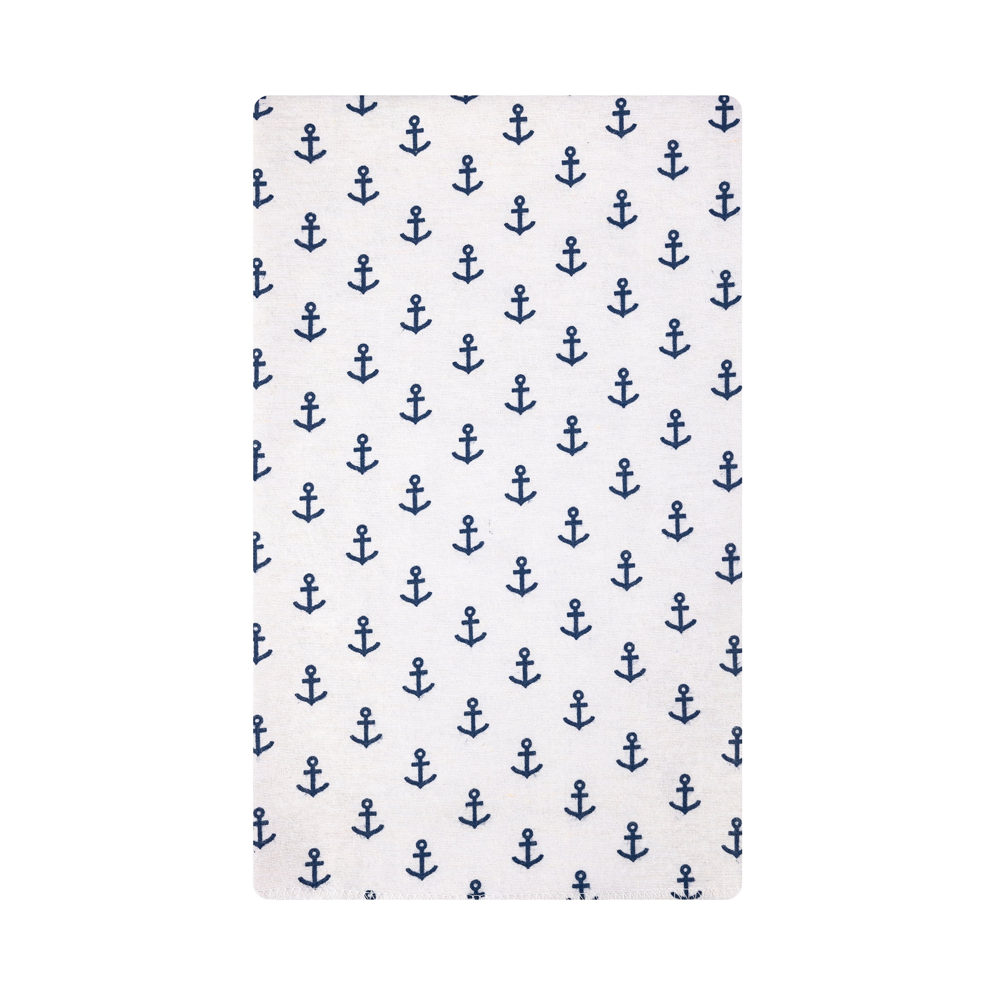Hudson Baby Cotton Flannel Burp Cloths 10-Pack, Sea Friends, One Size