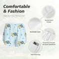 thumbnail image 6 of Picia Cartoon Turtle Pattern Women's 2 in 1 Athletic Running Shorts High Waisted Workout Casual Gym Sweat Shorts with Comfy Liner Zipper Pockets-XX-Large, 6 of 9