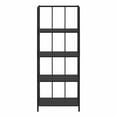 thumbnail image 4 of Monarch Specialties Bookshelf, Bookcase, Etagere, 4 Tier, 62"H, Office, Bedroom, Brown Laminate, 4 of 11