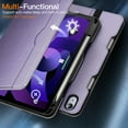 thumbnail image 5 of JETech Case for iPad Air 11-Inch M3/M2 (2025/2024), iPad Air 5/4 (10.9-Inch, 2022/2020 Model, 5th/4th), PU Leather Business Folio Protective Tablet Cover Pocket, Multi-Angle Viewing (Purple), 5 of 6