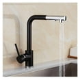 thumbnail image 1 of Swiveling Kitchen Faucet Brass Brushed Nickel High Arch Kitchen Sink Faucet Pull Out Rotation Spray Mixer Tap ,Effortless Installation, 1 of 7