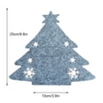 thumbnail image 3 of Kearding Bolsa de vajilla de Navidad de 4 piezas, decoración de de comedor, árbol de Navidad, fiesta, Hotel, cafetería, cubiertos, Kits de decoración para fiestas, 3 of 6