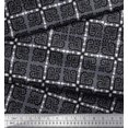 thumbnail image 2 of Soimoi Polyester Crepe Fabric Arrow,Swirl & Floral Block Decor Fabric Printed Yard 52 Inch Wide, 2 of 3