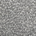 thumbnail image 2 of Roundhill Furniture Burbank Modern Round Boucle Dining Chairs, Set of 2, Black White, 2 of 12