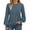 Blue, variant on Afdoent Womens Tops Womens Long Sleeve Tops Pleated Crew Neck Business Casual Blouses Fashion Clothes 2025 Trendy Outfits Fashion Casual Blouses