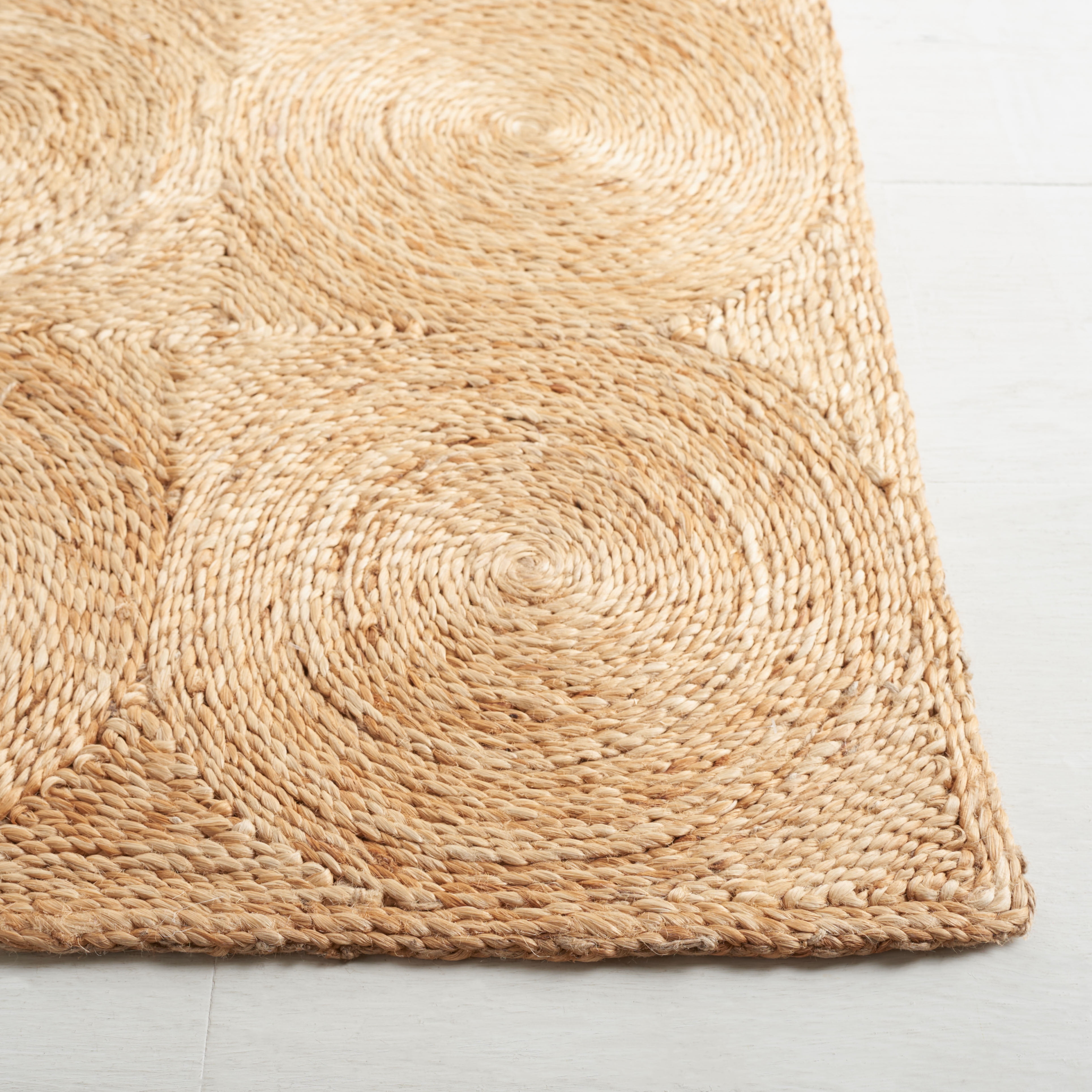 SAFAVIEH Natural Fiber Dean Geometric Area Rug, Natural, 4' x 6'