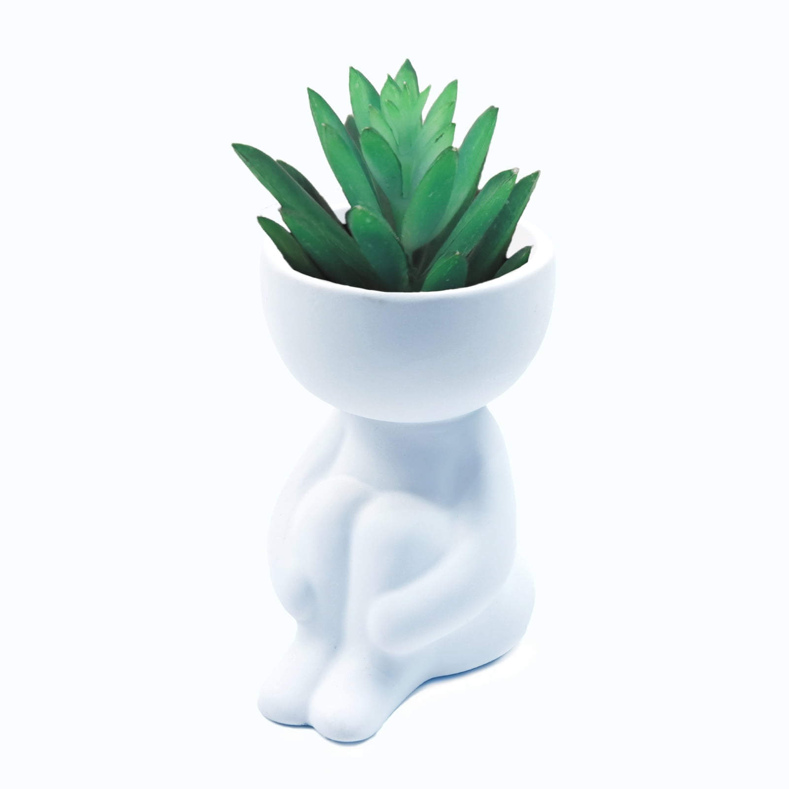 Warmplus 6.5CM Ceramic Succulent Plant Pot, Cactus Pots For Indoor