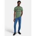 thumbnail image 2 of Humor Men's and Big Men's Maybe Later Club Cotton Graphic Tee with Short Sleeves, Size S-3XL, 2 of 5
