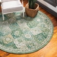 thumbnail image 3 of Traditional Koakburg Collection Area Rug Green - 3'3" Round, 3 of 5