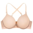 thumbnail image 4 of Sujetador push up con cierre frontal, sin aros, de soporte, con broche frontal, moldeador, talla 80C, 4 of 7