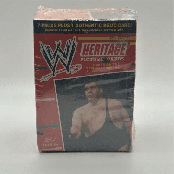 2012 Topps Wwe Heritage 1985 Value Box