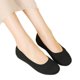 thumbnail image 5 of Zapatos Piso Caminando Planos Ballet Mujeres Tejido Punta Redonda en Cuña Baja para La Vestimenta Oficina Casual, 5 of 9