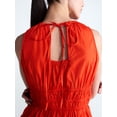 thumbnail image 5 of Free Assembly Women's Smocked Sleeveless Cotton Mini Dress, Sizes XS-XXL, 5 of 6