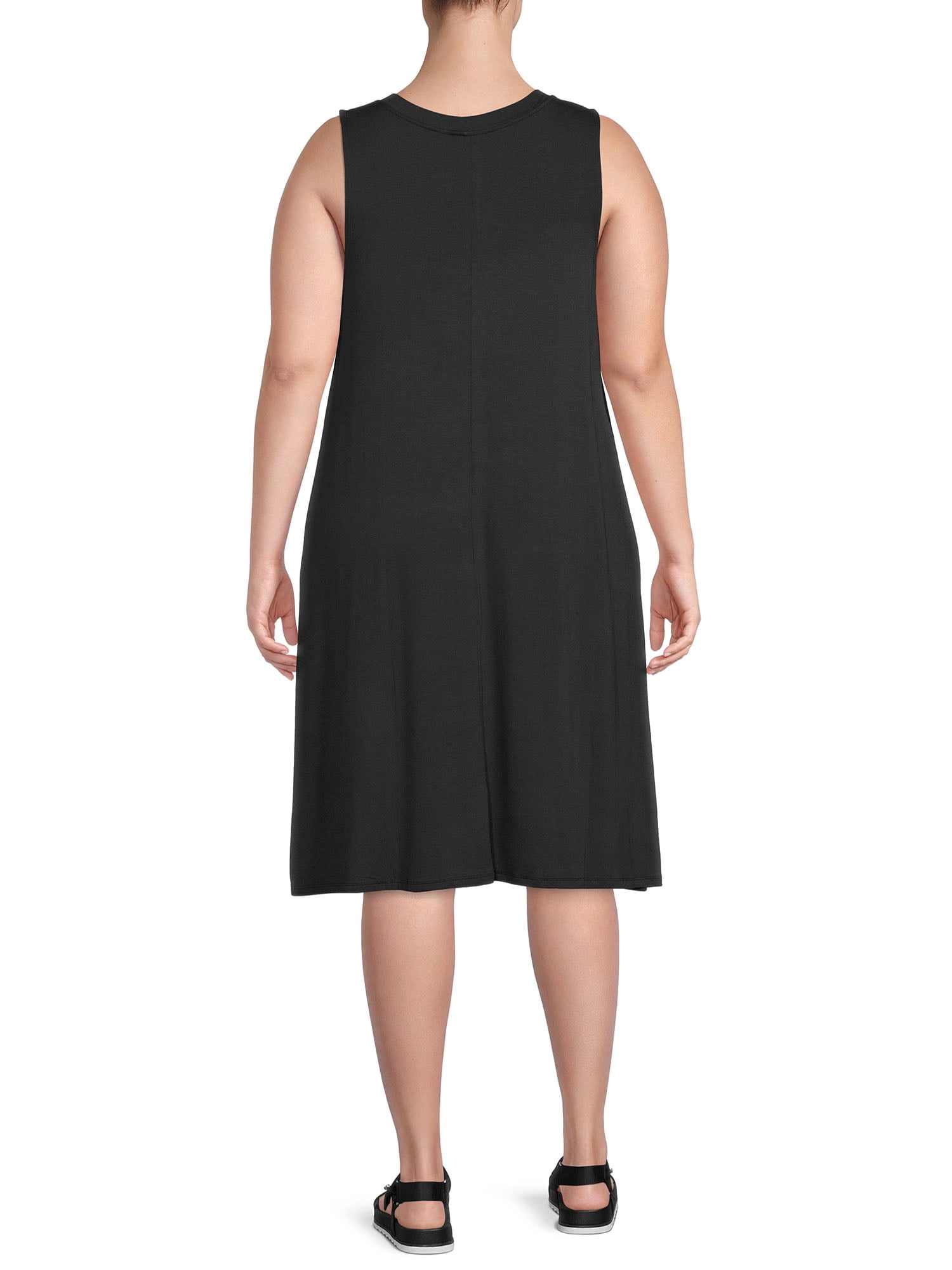 Terra & Sky Women's Plus Size Flip Flop Dress