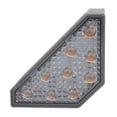 thumbnail image 2 of Lámpara de paso Solar, botón de luz cálida, Control de Sensor de luz IP67, luces LED impermeables para escaleras para valla, cubierta, porche de jardín, 2 of 15