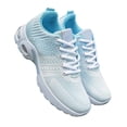 thumbnail image 2 of AJGRHE Womens Sneakers Air Cushion Running Shoes Lightweight Tennis Walking Shoes Mesh Breathable Gym Work Fashion Sneakers Athletic Comfortable Casual Blue 39, 2 of 6