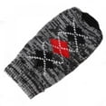 thumbnail image 2 of AMERTEER Overalls High Collar Pets Sweater Autumn Winter Dog Sweaters Knitted Coat, 2 of 7